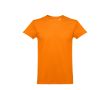 T-shirt avec logo pour enfant en coton 190g/m2 couleur orange