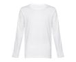 T-shirt publicitaire avec manches longues couleur blanc