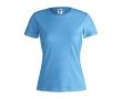 T-shirt personnalisable femmes 150 g/m2 couleur bleu ciel
