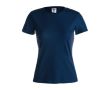 T-shirt personnalisable femmes 150 g/m2 couleur bleu marine