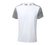 T-shirt personnalisé bicolore 135 g/m2 couleur blanc