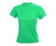 T-shirt technique imprimé avec le logo couleur vert clair