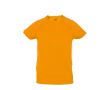 T-shirt personnalisable respirant 135 g/m2 couleur orange