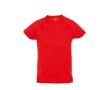 T-shirt personnalisable respirant 135 g/m2 couleur rouge