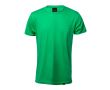 T-shirt personnalisé écologique RPET 135g/m2 couleur vert