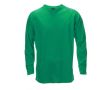 T-shirt unisexe à manches longues 135 g/m2 couleur vert