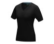 Impression sur t-shirt femme col V 200 g/m2 couleur noir