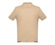 Polo floqué pas cher 195 g/m2 couleur marron clair