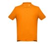 Polo floqué pas cher 195 g/m2 couleur orange