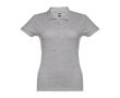 Polo avec logo entreprise femme 195 g/m2 couleur gris