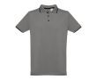Polo imprimé personnalisé 210 g/m2 couleur gris foncé
