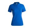 Polo personnalisé pour les femmes 180 g/m2 couleur bleu