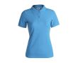 Polo personnalisé pour les femmes 180 g/m2 couleur bleu ciel