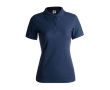 Polo personnalisé pour les femmes 180 g/m2 couleur bleu marine
