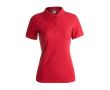 Polo personnalisé pour les femmes 180 g/m2 couleur rouge