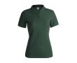 Polo personnalisé pour les femmes 180 g/m2 couleur vert foncé