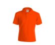 Polo imprimé avec le logo pour enfants couleur orange