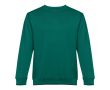 Sweat-shirt en coton et polyester 300 g/m2 couleur vert foncé