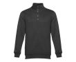 Pulls avec fermeture éclair 1/4 320 g/m² couleur gris graphite