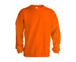 Pull personnalisé en coton 280g/m2 couleur orange