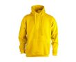 Sweat personnalisé avec capuche 280g/m2 couleur jaune