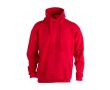 Sweat personnalisé avec capuche 280g/m2 couleur rouge
