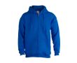 Veste à capuche personnalisée 280g/m2 couleur bleu