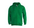 Veste à capuche personnalisée 280g/m2 couleur vert