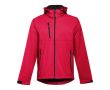 Veste personnalisée soft Shell 280 g/m2 couleur rouge