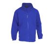Veste polaire personnalisée chaude 280g/m2 couleur bleu
