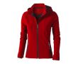 Veste soft Shell avec logo femme 300 g/m2 couleur rouge