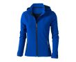Veste soft Shell avec logo femme 300 g/m2 couleur bleu