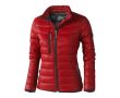 Doudoune en plumes naturelles femmes couleur rouge