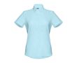 Chemise pour femme manches courtes couleur bleu ciel