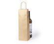 Sac en papier pour les bouteilles de vin couleur marron
