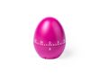 Minuteur publicitaire en forme d'œuf couleur fuchsia