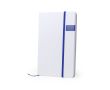 Carnet de notes avec clé USB intégrée couleur bleu