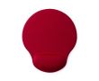 Tapis de souris avec repose-poignet couleur rouge