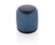 Mini enceinte sans fil en aluminium couleur bleu marine