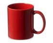 Mug en céramique personnalisable couleur rouge