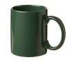 Mug en céramique personnalisable couleur vert foncé