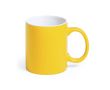 Mug personnalisable disponible en couleurs couleur jaune