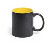 Mug publicitaire bicolore pour entreprise couleur jaune