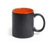 Mug publicitaire bicolore pour entreprise couleur orange foncé