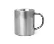 Mug en acier inoxydable coloré couleur argenté