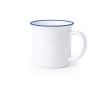 Mug promotionnel au design vintage couleur bleu