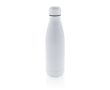 Bouteille inox personnalisable élégante couleur blanc