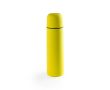 Bouteille thermos personnalisée et colorée couleur jaune