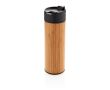 Mug isotherme pour entreprise en bambou couleur bois