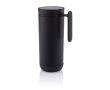 Mug avec ouverture et fermeture rapide couleur noir